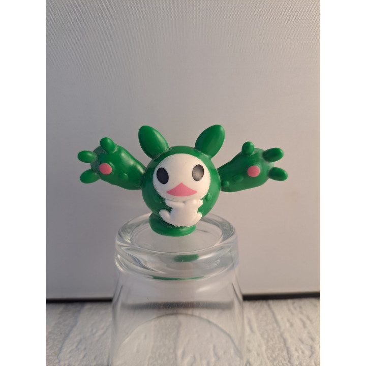 Reuniclus van hard rubber Pokemon 7.5x3x4cm