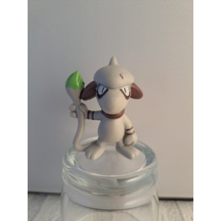 Smeargle van hard rubber Pokemon 3.5x2.5x4.5cm - pokemon artikelen