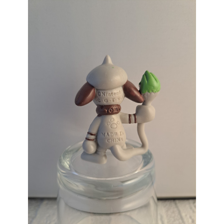 Smeargle van hard rubber Pokemon 3.5x2.5x4.5cm - pokemon artikelen