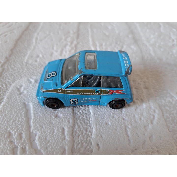 Honda City turbo II rally 1985 1:64 Hot Wheels 081-2019