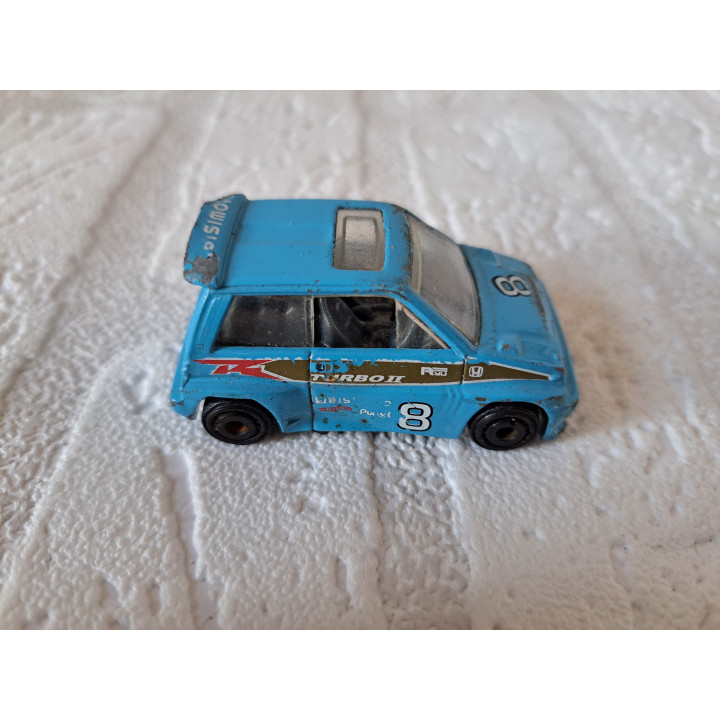 Honda City turbo II rally 1985 1:64 Hot Wheels 081-2019 - modelauto