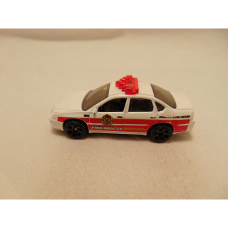 Chevrolet Impala 2000 Brandweer 1:66 Matchbox Fire rescue wit