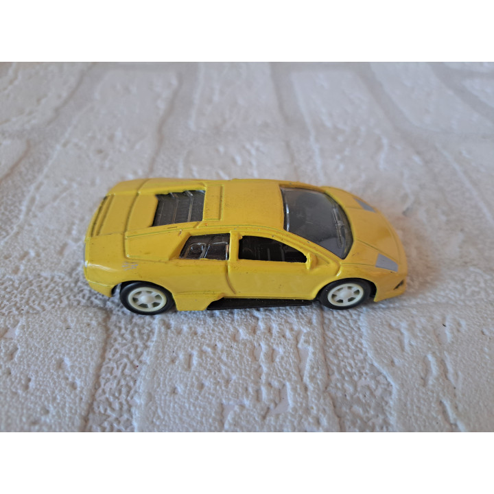Lamborghini Murcielago met terugtrekmotor 8.5x4x2cm - modelauto