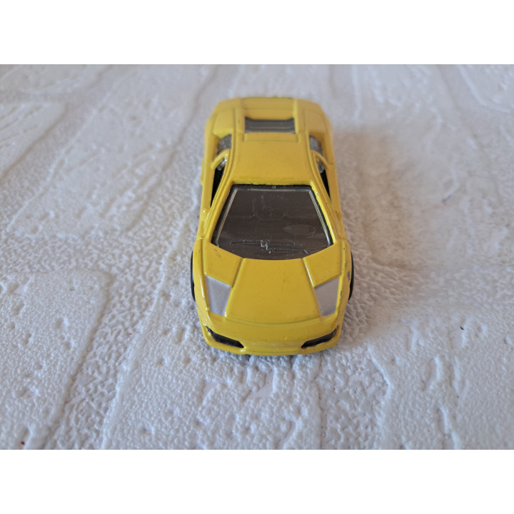 Lamborghini Murcielago met terugtrekmotor 8.5x4x2cm - modelauto
