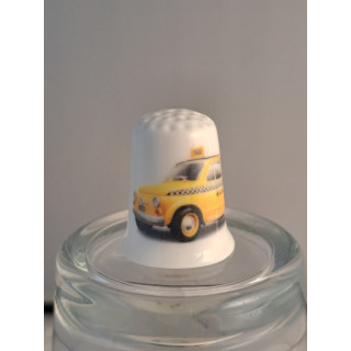 Fiat 500 New York Taxi vingerhoedje