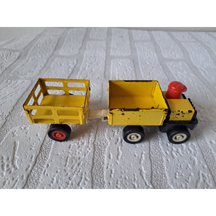 Wagen met aanhanger blikkenspeelgoed KOSTO