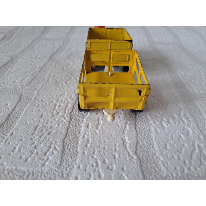 Wagen met aanhanger blikkenspeelgoed KOSTO