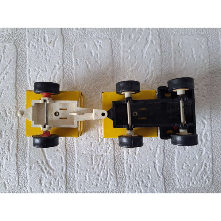 Wagen met Aanhanger Blikken Speelgoed KOSTO 16x5.5x5cm