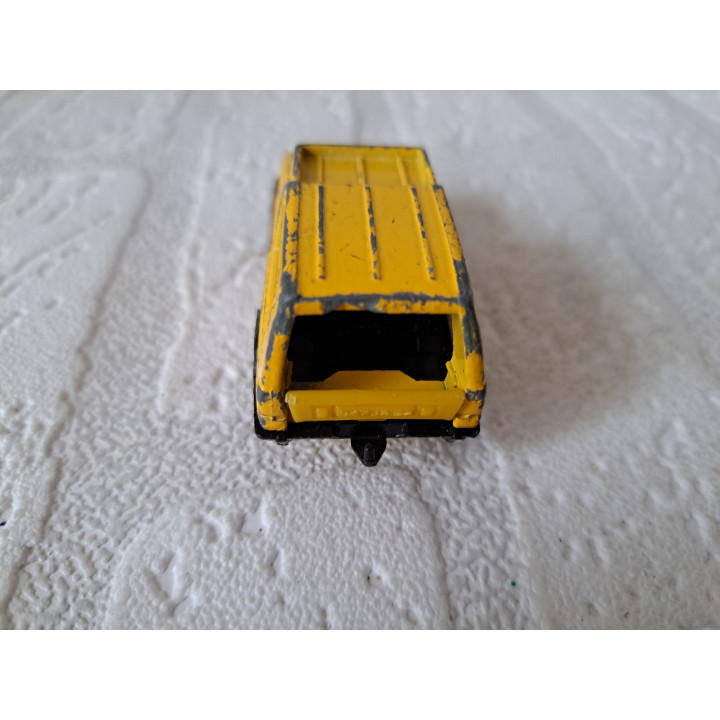Matra Rancho Model Car 1:60 Yellow Matchbox