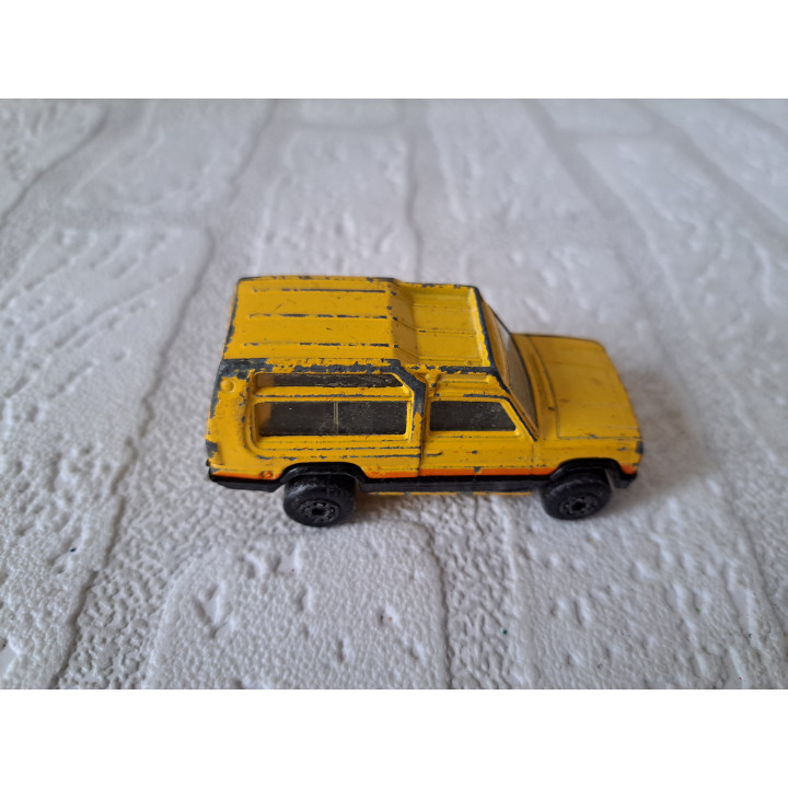 Matra Rancho Matchbox 1:60 geel - modelauto