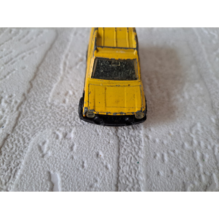 Matra Rancho Model Car 1:60 Yellow Matchbox