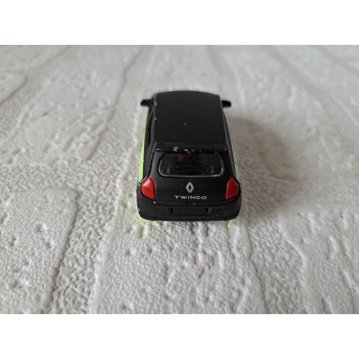 Renault Twingo 2020 1:54 Majorette 206C zwart - modelauto
