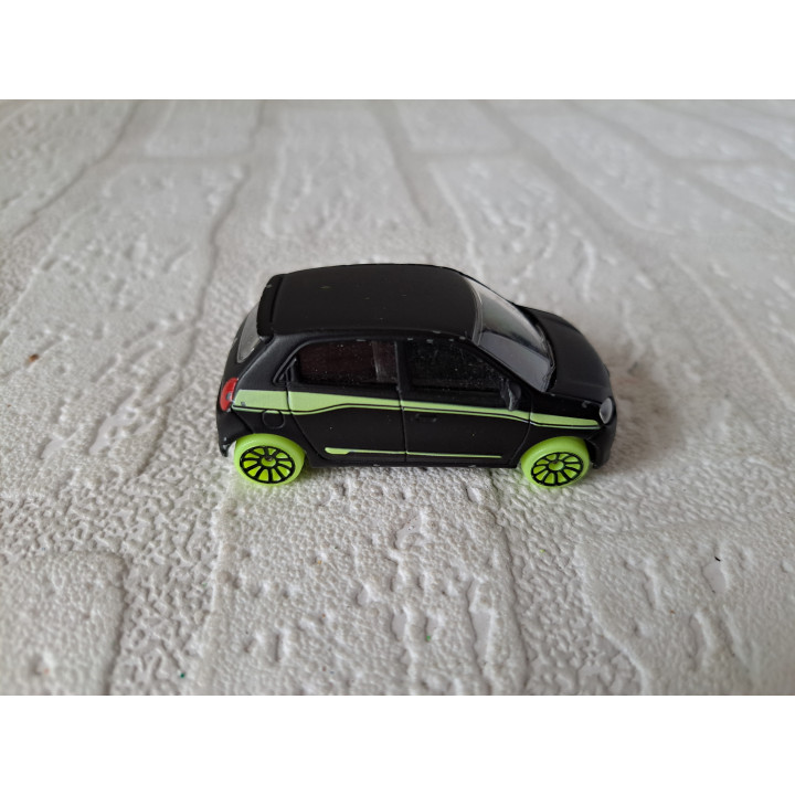 Renault Twingo 2020 1:54 Majorette 206C zwart - modelauto