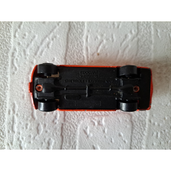 Chevrolet Corvette C5 cabrio 1998 1:38 Edocar rood - modelauto