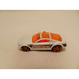 Ford Mustang GT concept politie pursuit 5 pack Hot wheels 2010 wit