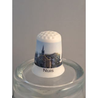 Hervormde kerk in Nuis in de gemeente Westerkwartier vingerhoedje Hervormde kerk in Nuis in de gemeente Westerkwartier vingerhoedje