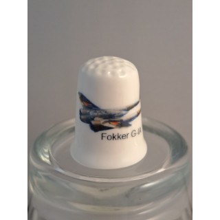 Fokker G.IA Jachtkruiser vliegtuig vingerhoedje