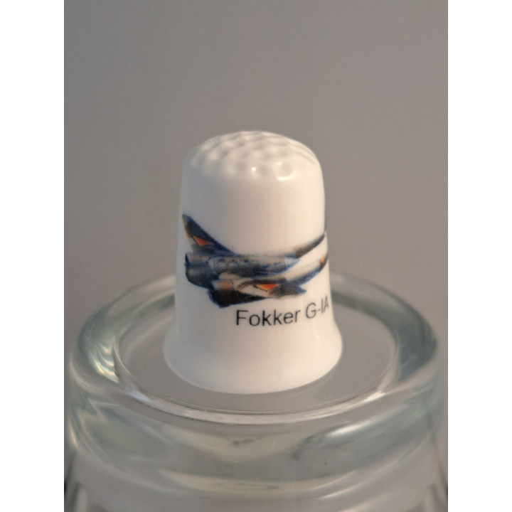 Fokker G.IA Jachtkruiser vliegtuig vingerhoedje
