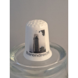 Watertoren in plaats en gemeente Barendrecht vingerhoedje