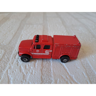 Freightliner equipment truck brandweer Maisto 1:64 rood