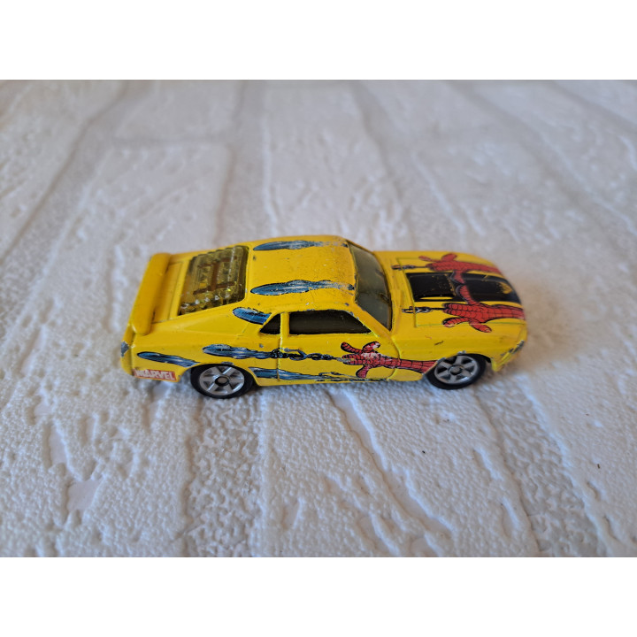 Ford Mustang Boss Spiderman Marvel 1:64 Maisto - modelauto