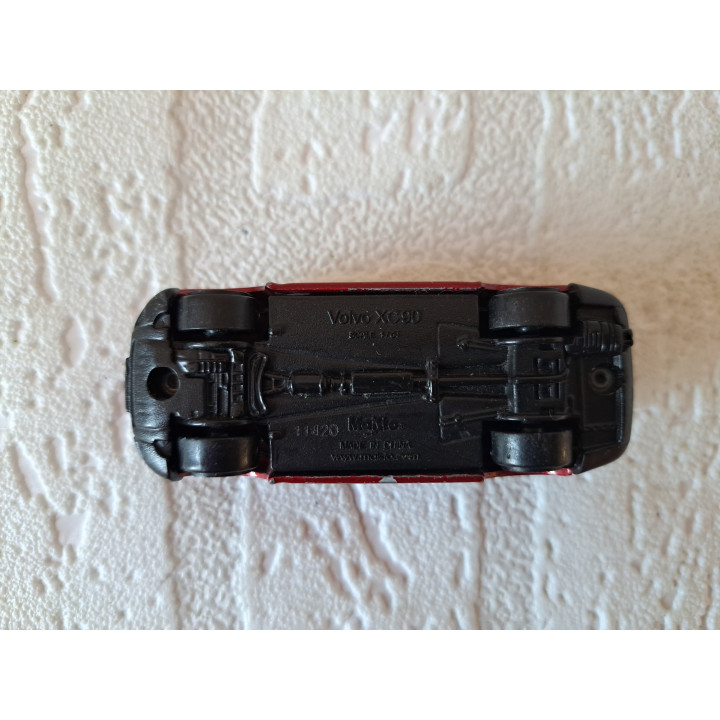 Volvo XC90 Maisto 1:64 roodbruin (2) - modelauto
