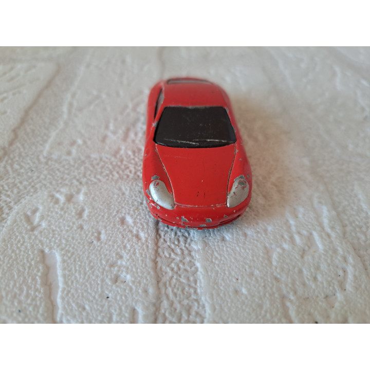 Porsche 911 speedster cabrio Maisto 1:64 rood - modelauto