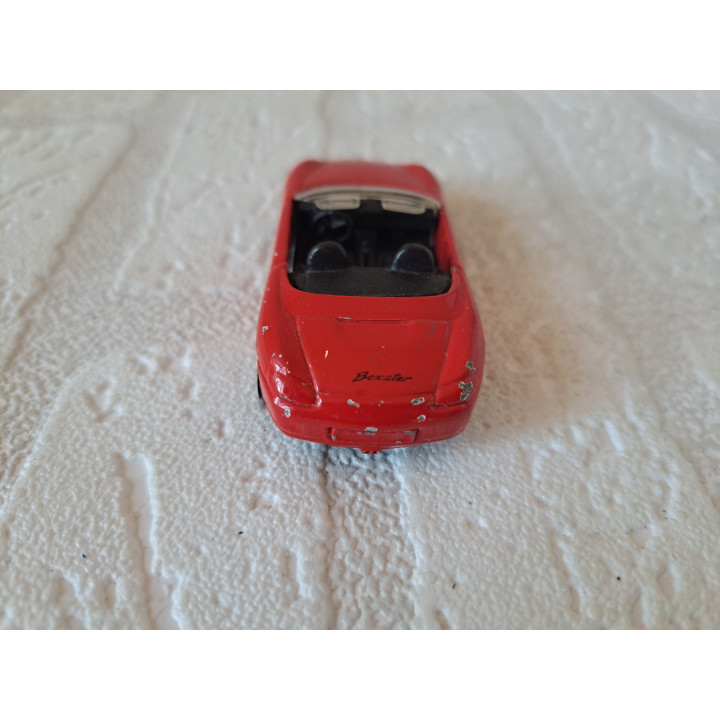 Porsche Boxster 1:64 Maisto rood - modelauto