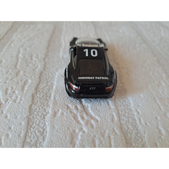 Porsche 911 GT2 politie Highway patrol 1:64 Maisto - modelauto