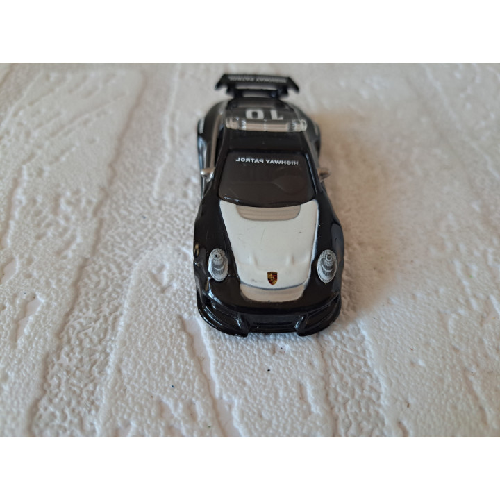 Porsche 911 GT2 politie Highway patrol 1:64 Maisto - modelauto