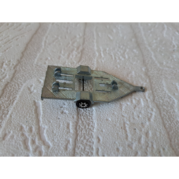Trailer voor fiets motor Go Kart Majorette 7x3x1.5cm - modelauto