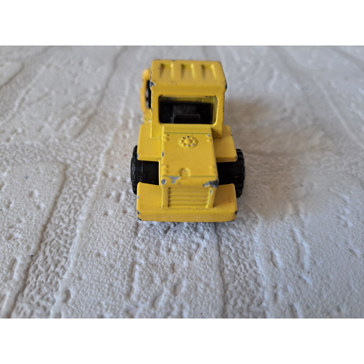 Wals met rol Majorette 226 7.5x3x3.5cm lichtgeel - modelauto
