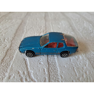 Porsche 924 1:60 Majorette 247 blauw