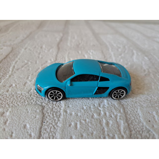 Audi R8 1:58 Majorette 237F blauw