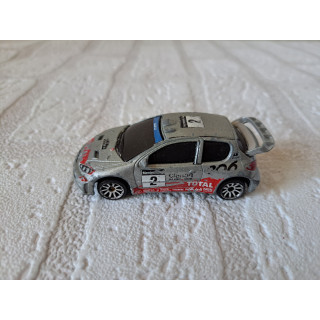 Peugeot 206 WRC 1:57 Majorette 205B