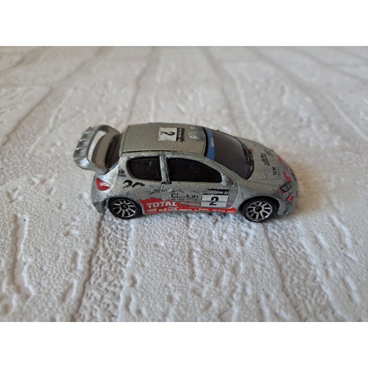 Peugeot 206 WRC 1:57 Majorette 205B - modelauto