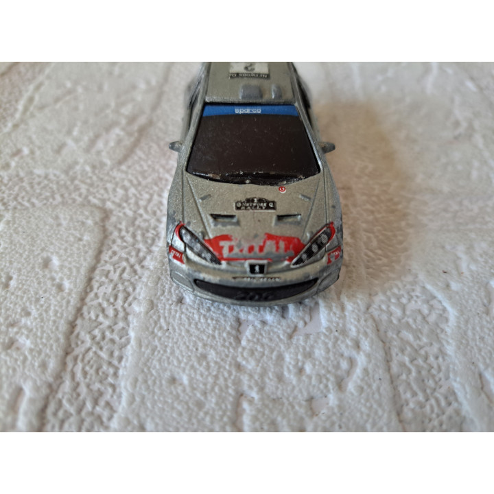 Peugeot 206 WRC 1:57 Majorette 205B - modelauto