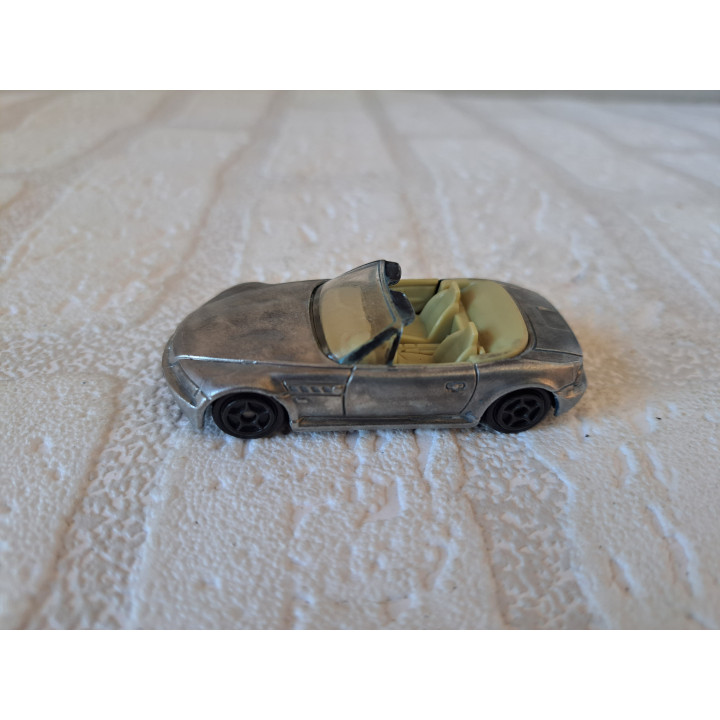 Bmw Z3 cabrio 1:64 Verf verwijderd