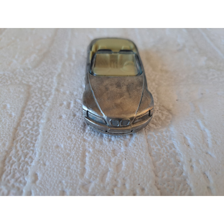 Bmw Z3 cabrio 1:64 Verf verwijderd - modelauto