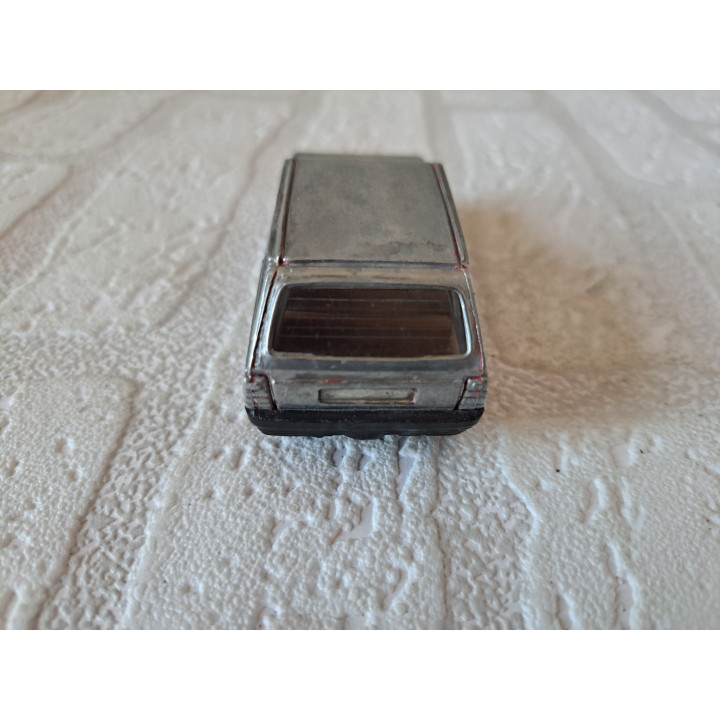 Fiat Panda 30 1:43 Hot Wheels Mattel A125 Bare Metal Custom