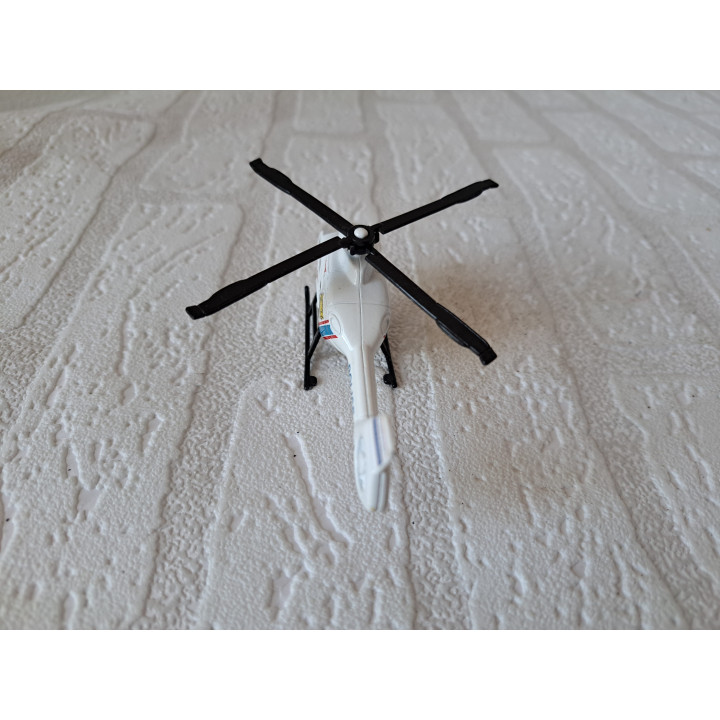 Helicopter Police RCMP Japan Marukan Corporation 10x2.5x4cm - modelauto