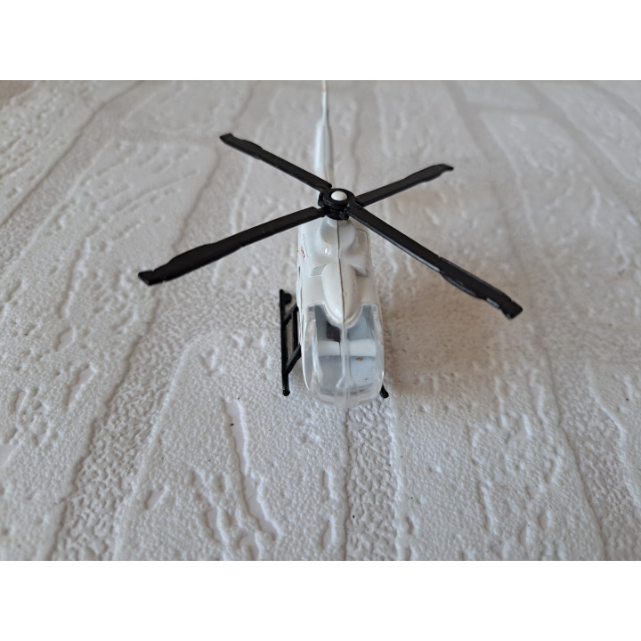 Helicopter Police RCMP Japan Marukan Corporation 10x2.5x4cm - modelauto