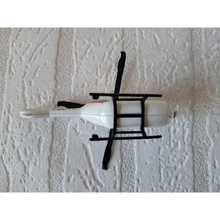 Helicopter Police RCMP Japan Marukan Corporation 10x2.5x4cm - modelauto