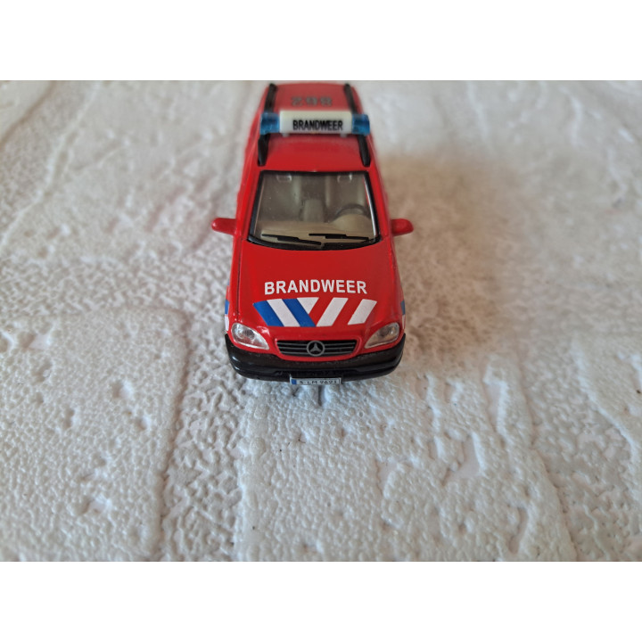 Mercedes ML 320 Dutch Fire Truck 1:73 Diecast Hongwell