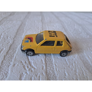 Peugeot 205 GTI 1:53 Majorette 281 donkergeel