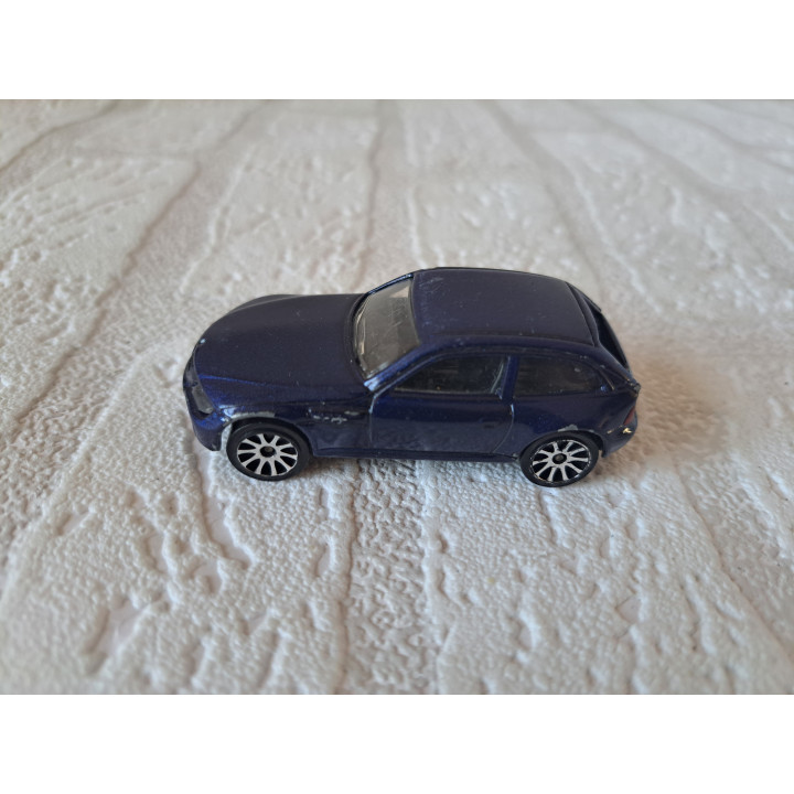 Bmw Z3 Coupe 1:67 Majorette 226S donkerblauw