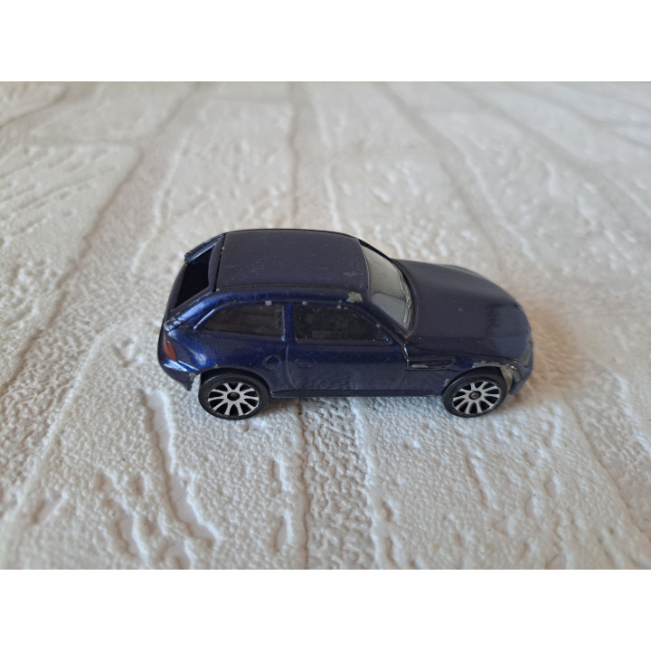 Bmw Z3 Coupe 1:67 Majorette 226S donkerblauw - modelauto