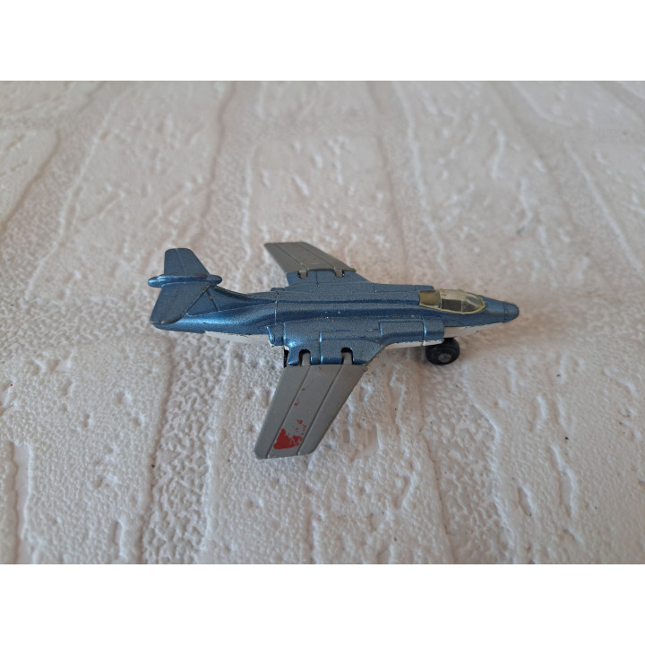 Blackburn Buccaneer S2 jet Matchbox 1:250 blauw-grijs - vliegtuig