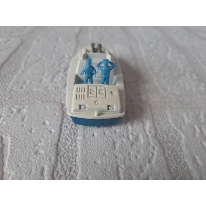 Politie boot Police Launch 1:96 Matchbox MB113 (2) - modelauto