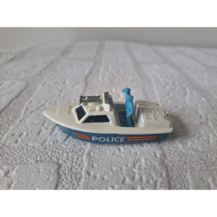 Politie boot Police Launch 1:96 Matchbox MB113 (2)